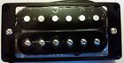 HUMBUCKER NERO FORTONE PHS SPLITTABILE HIGH OUTPUT CON CORNICETTA VITI E MOLLE