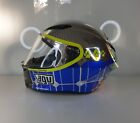 AGV CORSA MUGELLO 2015 MIRROR SIGNED VALENTINO ROSSI HELMET