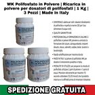 Polifosfato in Polvere Ricarica x Dosatori Di Polifosfati,1 Kg,3pz. Anticalcare