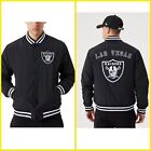 Leichte New Era -Gr M--NFL Las Vegas Raiders Team Logo Bomber Jacke College-Neu