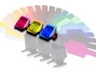 FLASH DIFFUSER GEL 20PCS COLOR adatto per NIKON SPEEDLIGHT SB-910 SB-500 SB-700