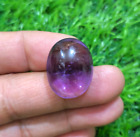 Favolosa pietra preziosa sfusa ovale cabochon ametista viola 39,30 ct per...