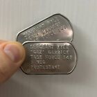 Set Piastrine Militari Kyle GAZ Garrick - Cosplay Dog Tags Call of Duty COD