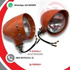 Coppia Fanali Faro Proiettori Dx e Sx Trattore Fiat SERIE ORO 455-540- 605-640