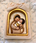 Thun - Formella Madonna con Gesù Bambino in ceramica