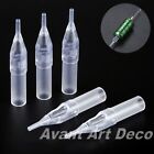 10Pc Tattoo Tips Sterile Disposable Clear Nozzles Tube 3-11R 5-13F 5-13OF 3D-11D