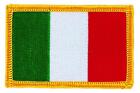 Patch Toppa Ricamata Bandiera Italia Termoadesivo Emblema