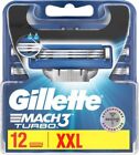 Gillette Mach3 Turbo 12 Lamette Di Ricambio.