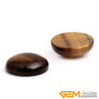 Tiger s Eye CAB Cabochon Natural Gemstone Loose Beads Jewelry Making 5Pcs DIY UK