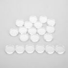 Round Glass Cabochons Transparent Magnify Refrigerator Sticker DIY Craft Vogue