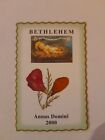 Holy Card Bethlehem 2000