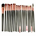 Set Professionale 20 Pennelli make up, Brush occhi viso trucco kit