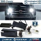 Kit LED H4 per FIAT 500 d  Epoca 36-75 Anabbaglianti + Abbaglianti CANbus 6500K