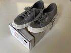 Superga 2750 Cotu Classic trainers. Grey Sage, size UK 7