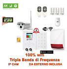 Kit Antifurto Wireless SicurezzaPoint 3x wifi Allarme Casa senza fili GSM APP