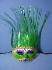 HALLOWEEN CARNEVALE MASCHERA VENEZIANA INDIGO VERDE FASHION