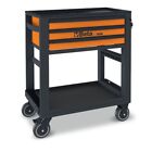 Carrello Beta RSC51-FO colore arancio 3 cassetti portautensili 1 ripiano 400kg