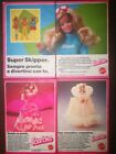 1985 PUBBLICITA  ADVERTISING BARBIE SKIPPER MATTEL LOTTO 4 PAGINE 3 PUBBLICITA