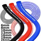 Silicone Reinforced Vacuum Tube Tubing Pipe Hose 1m - 50m 6mm 8mm 10mm 13mm 16mm