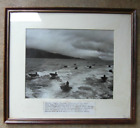 Royal Marine Commando Mk1 Rigid Raiders of 539 Raiding Sqn - Framed Photo 1980