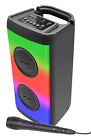 Casse diffusore con microfono ideale per karaoke ricaricabile bluetooth USB