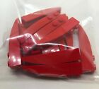 LEGO 4x 42022 Slope Curved 6x1 Rosso 4160390