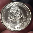 MESSICO MEXICO CINCO 5 PESOS 1953 HIDALGO E ALLORO ARGENTO SILVER