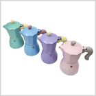 N. 1 PZ CAFFETTIERA MOKA LUXURY COLORFUL 6 TAZZE COLORE ASSORTITO 193004