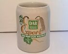 DAB DORTMUNDER BIER-BOCCALE BIRRA BEER CERVEZA-CERAMICA-KRUG MUG-GERMANY-VINTAGE