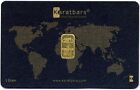 Lingotto oro Gold Ingot bar : 1 gram pure gold - 999.9 : 24k : Karatbars Germany