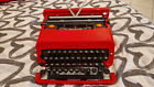 OLIVETTI VALENTINE SOTSASS ORIGINALE, ROSSA, FUNZIONANTE, CON CUSTODIA