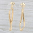 Marco Bicego Marrakech Medio Cerchio Orecchini 18k Oro Giallo Rotondo Con /