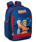 ZAINO SCUOLA ORGANIZZATO NARUTO - BLU