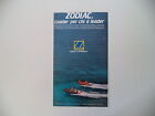 advertising Pubblicità 1984 GOMMONE ZODIAC