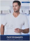 Maglia intima T-Shirt cotone felpato interlck 3 Pz. colore bianco Nottingham