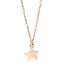 Collana Dodo Stellina DCB9005_STARX_0009R Necklace 40 cm Oro rosa Stella Marina