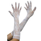 Women s Elegant Long Lace Floral Gloves Fancy Dress Opera Evening Wedding Party