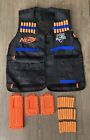 NERF Bundle - Nerf Tactical Vest, x3 Magazines And 36 Bullets Ammo Darts