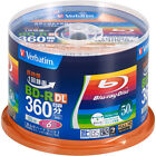 Verbatim Vuoti Blu-Ray Bd-R DL VBR260RP50SV1 50GB 1-6x Giappone Ufficiale