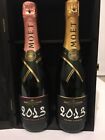 2 BOTTIGLIE CHAMPAGNE  GRAND VINTAGE MOET & CHANDON 1Bianco1Rosé 2013 cas. Legno