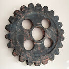 Industrial Cog Wall Decoration Antique Style Distressed Round Gear Steampunk Art