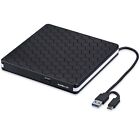 Lettore Masterizzatore Cd/dvd R/rw Esterno Usb 3.0 Type-c Portatile Slim Laptop_