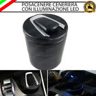 POSACENERE POSA CENERE CENERIERA CON LED BLUE PER CITROEN DS4 MK2 IN ABS