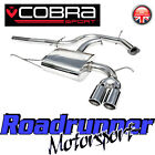 VW12 Cobra Sport Scirocco 1.4 TSi Stainless Exhaust System 2.5" Cat Back Non Res