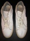 sneaker ginnastica uomo LEATHER CROWN white n. 47