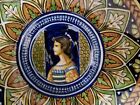 Piattino In Maiolica. Pesaro, XX Sec