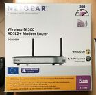 Netgear Wireless N300 Adsl2+ Modem Router DGN2000 usato