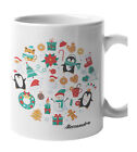 Tazza Natale PERSONALIZZABILE Decorazioni Natalizie con nome Mug 11OZ Idea re...