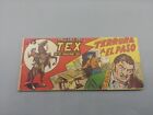 Fumetto striscia originale prima serie TEX numero 10 Terrore a El Paso