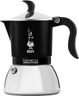 Bialetti Fiammetta Induction Caffettiera, Nero, 4 Tazze